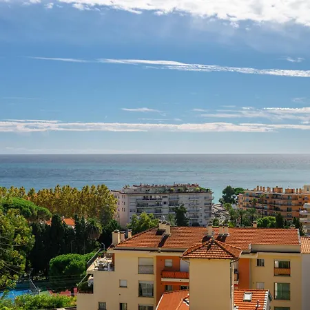 Alexandra Palace, Belle Epoque Menton, Vue Mer, Parking Apartment *
