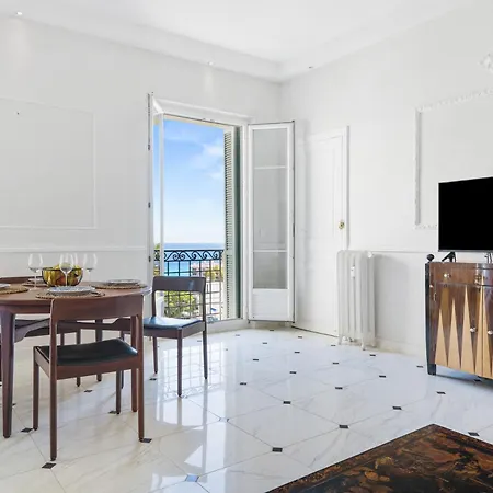 Alexandra Palace, Belle Epoque Menton, Vue Mer, Parking Apartment Menton